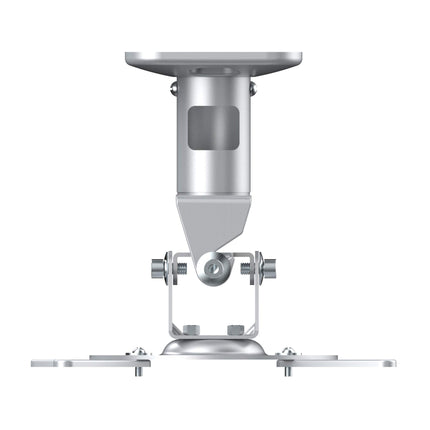 PureMounts Spider-Plus projektori laekinnitus, kallutatav 25°, pööratav, kaugus laest: 225 mm, maksimaalne kandevõime 15 kg, aukude vahe 180-310 mm, hõbedane