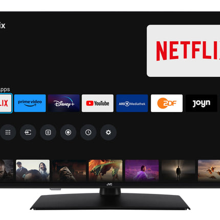 JVC 40-tolline TiVo-toega nutiteler (Full HD, HDR, kolmekordne tuuner, 6 kuud HD+ garantiid kaasas) LT-40VF5355