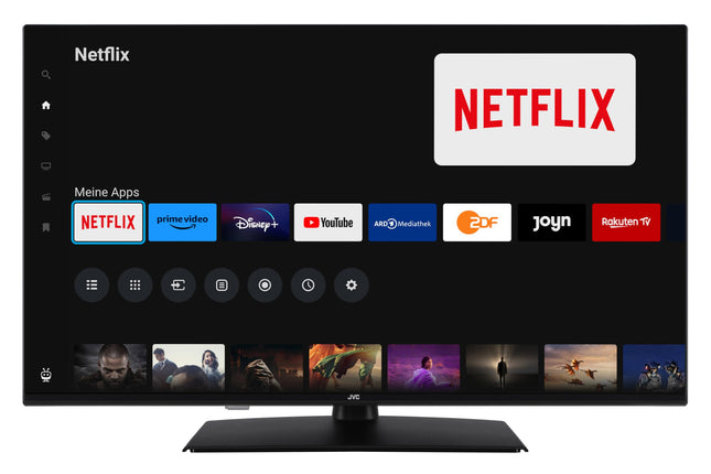 JVC 40-tolline TiVo-toega nutiteler (Full HD, HDR, kolmekordne tuuner, 6 kuud HD+ garantiid kaasas) LT-40VF5355