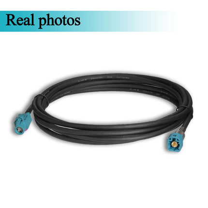 Eightwood HSD LVDS Z emane-isas kaabel 300cm 535 4-sooneline BMW F30 F10 F25 F15 Audi VW Mercedes Citroen Peugeot Video Audio tahavaatekaamera järelpaigaldatav navigatsioon