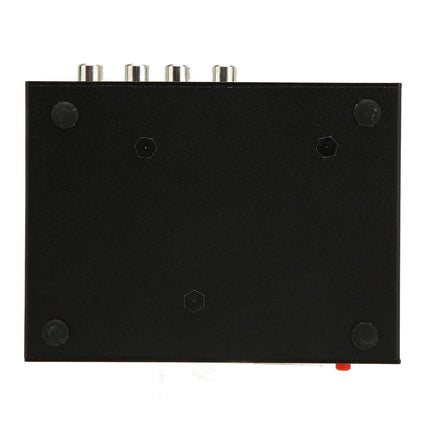 7-band sound equalizer, DC5V-12V output, 12 DB high bass adjustment, aluminum alloy two-channel digital equalizer