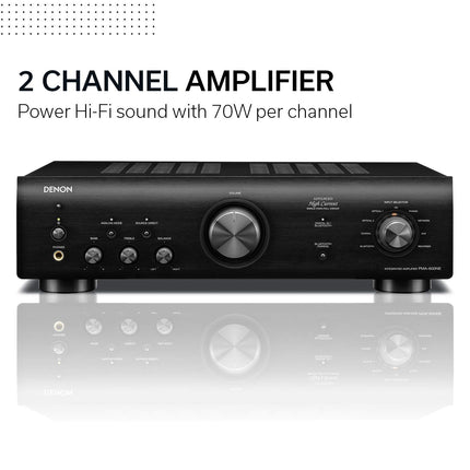 Denon PMA-600NE integreeritud võimendi 70W kanali kohta ja Bluetoothiga, hõbedane, PMA600NESPE2
