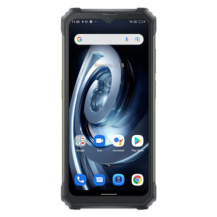 Blackview BV7100 - Võimsa akuga (13000 mAh) nutitelefon - Vastupidav, Sõjaväestandard MIL-STD-810H - Veekindel, Põrutuskindel - 128GB, Kolmekordne Tagumine Kaamera 12MP, Esikaamera 8MP - Must