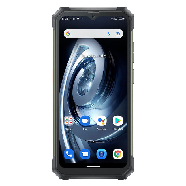 Blackview BV7100 - Võimsa akuga (13000 mAh) nutitelefon - Vastupidav, Sõjaväestandard MIL-STD-810H - Veekindel, Põrutuskindel - 128GB, Kolmekordne Tagumine Kaamera 12MP, Esikaamera 8MP - Must