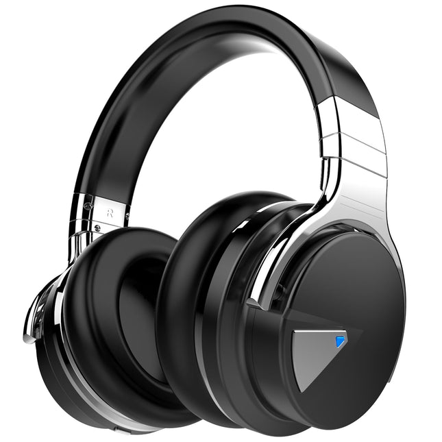 GarageRock E7 kõrvaklapid, mürasummutavad Bluetooth-kõrvaklapid, juhtmevabad kõrvaklapid, mikrofoniga, sügava bassiga, mugavad proteiinist kõrvapadjad, 30 tundi reisimiseks/tööks, mustad