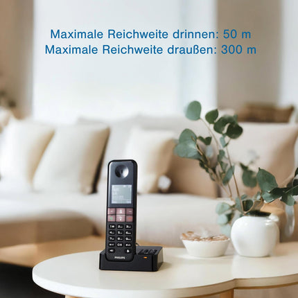 Philips D4752B/01 DECT juhtmeta telefon automaatvastajaga, 2 telefonitoruga