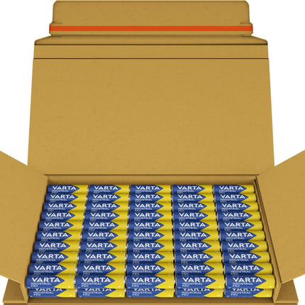 VARTA AA Batteries, 100 Count, Industrial Pro, Alkaline Battery, 1.5V, Bulk Pack in Environmentally Friendly Packaging, Made in Germany [Exclusively at Amazon]