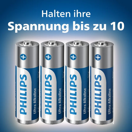 Philipsi Ultra AA leelispatareid - kodumasinate ja kontoriseadmete hulgipakk, 100 tk