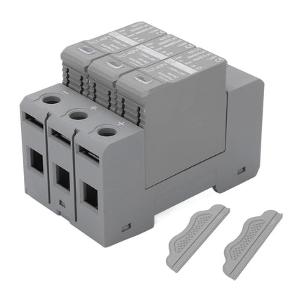 CHLT-40PV 600V PV alalisvoolu ülepingekaitse 20-40KA 3P madalpingepiirik PC leegiaeglustav ülepingekaitse 2 liuguriga