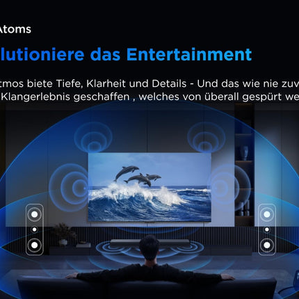 TCL Soundbar S45HE, 2.0 kanalit, Dolby Atmos kõik-ühes