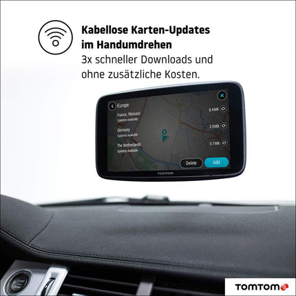 TomTom GO Discover navigatsiooniseade (6 tolli, liiklusummikute vältimine tänu TomTom Trafficule, maailmakaardi uuendused, kiired uuendused WiFi kaudu, parkimisvõimalused, kütusehinnad)