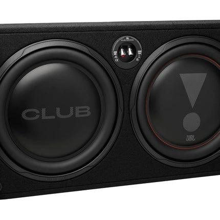 JBL Club 1200SSL 12” Passive Subwoofer Car Set, Down-Firing Closed Flat Enclosure with Passive Membrane, Robust and Space-Saving - 1200W Car Subwoofer Passive with Aluminum Driver for Precise Bass