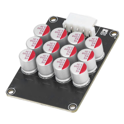 Risegun 3-4S Battery Active Equalizer BMS Balancer, Lithium Battery Energy Active Equalizer, 1V-4.5V 5A Universal Cell Balance Board for LTO LFP LPO NCM (3-4S)