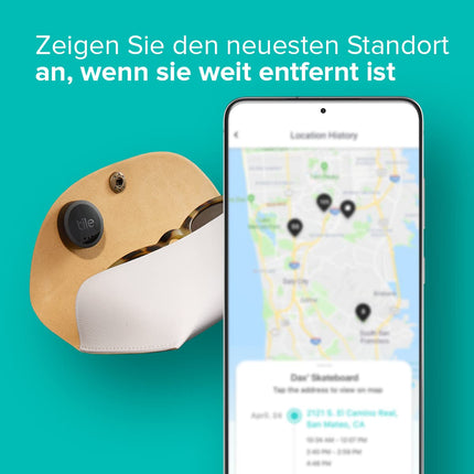 Plaatide kleebis (2022) Bluetooth-võtmeotsija, 1 tk pakis, 45 m leviala, sh kogukonnaotsingu funktsioon, iOS-i ja Androidi rakendus, ühildub Alexa ja Google Home'iga, must