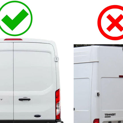 Dolphin Automotive Van Rear Light Reversing Camera for Ford Transit Jumbo 2014 - from