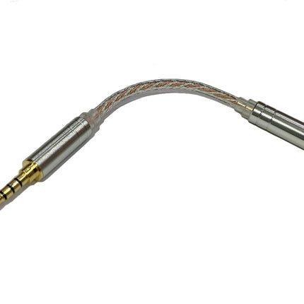 Yaowanguani adapter 2,5 mm tasakaalustatud pistikust 3,5 mm tasakaalustatud jack-pistikusse kõrvaklappide/võimendi/audiopleieri/PDA jaoks, tasakaalustatud pistik pesasse, konverteri ühendusadapter.