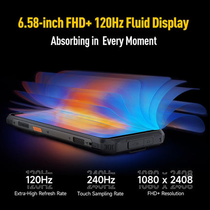 Ulefone Armor 21 16GB+256GB välistingimustes kasutatav mobiiltelefonid ilma lepinguta Android 14, MTK G99 3.5W kõlar, välistingimustes kasutatav nutitelefon ilma lepinguta, 64MP+24MP öönägemiskaamera, 6.58" FHD+, 9600mAh, IP68 mobiiltelefon, NFC GPS OTG