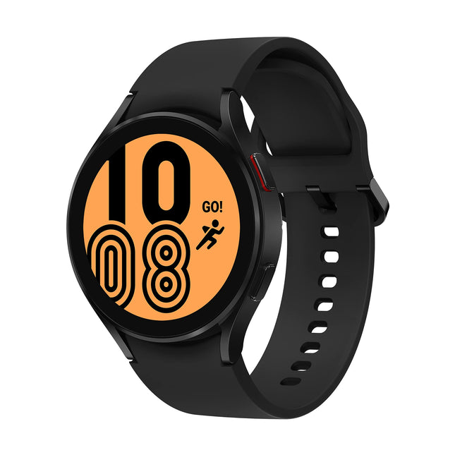Samsung Galaxy Watch4, ümmargune Bluetooth nutikell, Wear OS, aktiivsusmonitor, aktiivsusmonitor, 44 mm, must (saksa versioon)