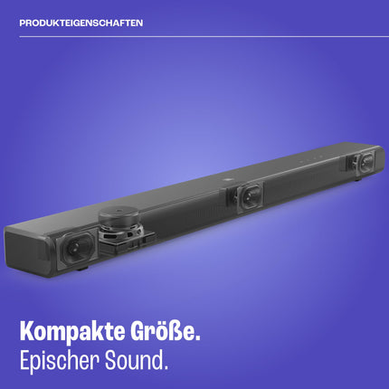 JBL Cinema SB 550 – 3.1-kanaliline heliriba integreeritud subwooferiga kodukino helisüsteemile – Bluetoothi ​​muusika voogedastus ja Dolby Audio – must
