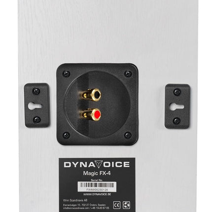 DYNAVOICE - Pair of 2-way speakers. Ideal for Dolby Atmos. Ref. Magic FX-4. White