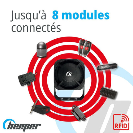 Universaalne alarm tarbesõidukitele XR5VUL BEEPER
