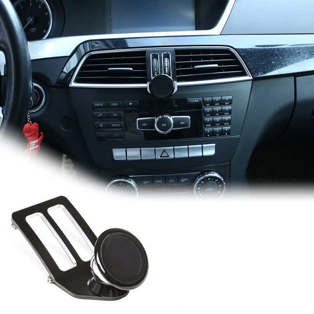 YIWANG alumiiniumisulamist mobiiltelefoni hoidik Benz C-klassi W204 2008-2013 autotarvikutele