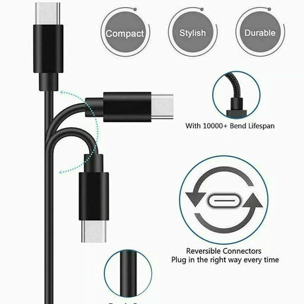 Aiivioll USB-C laadimiskaabel Anker Soundcore Life P2 P3 A1 X10 Q30 Q35 Q10 kõrvaklappidele Dot 2 Note Liberty 4, Air 2, 3 Pro kõrvaklappidele, USB A-tüüpi C kiirlaadimise asenduskaabel (1M)