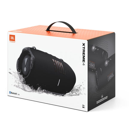 JBL Xtreme 4 Music Box in Black – Portable Bluetooth Speaker with Deep Bass, AI Sound Boost and Integrated Power Bank – Waterproof and Dustproof – 24 Hour Playtime