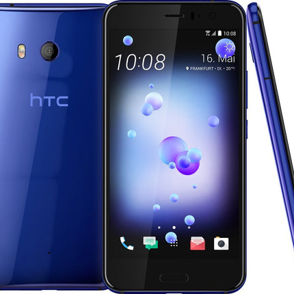 HTC U11 nutitelefon (13,97 cm (5,5 tolli), 16 MP esikaamera, 64 GB salvestusruum, Android) safiirsinine, Alexa integratsiooniga