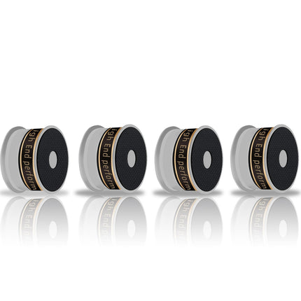 YuanYong 4 tk 39x24mm kõlari isolatsioonijalad HiFi kõlari naelad padjad isolatsioonijalad subwooferi naelad helivõimendi jalad tipptasemel kõlaritele CD/DVD-mängija läbimõõt (hõbedane)