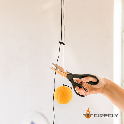 Firefly 2-pakk garaaži parkimisabi, tennisepallid, autopeatajad nööril, parkimisabi 2 tk