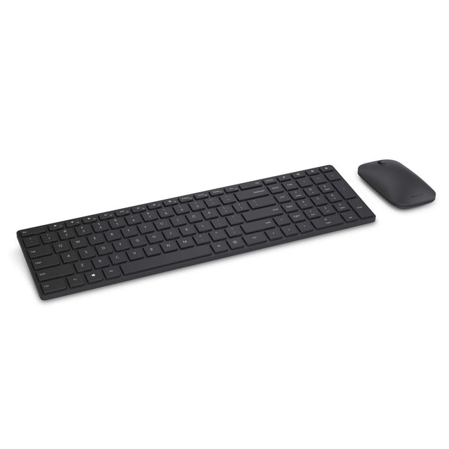 Microsoft Designer Bluetooth Desktop (komplektis on hiir ja klaviatuur, saksa QWERTZ-klaviatuuripaigutus, juhtmevaba Bluetoothi ​​kaudu), ühevärviline