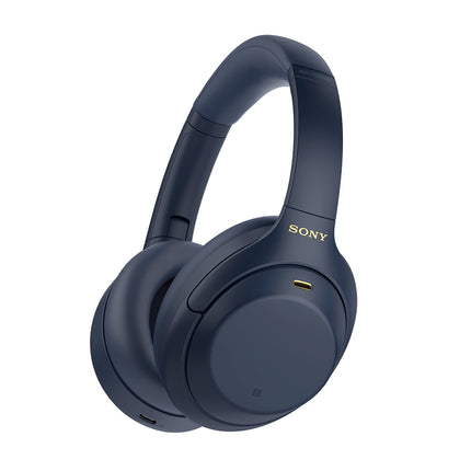Sony WH-1000XM4 juhtmevabad Bluetooth-mürasummutavad kõrvaklapid (30-tunnine aku, puutetundlik andur, kiirlaadimine, Amazon Alexa jaoks optimeeritud, mikrofoniga peakomplekt) Kesköösinine