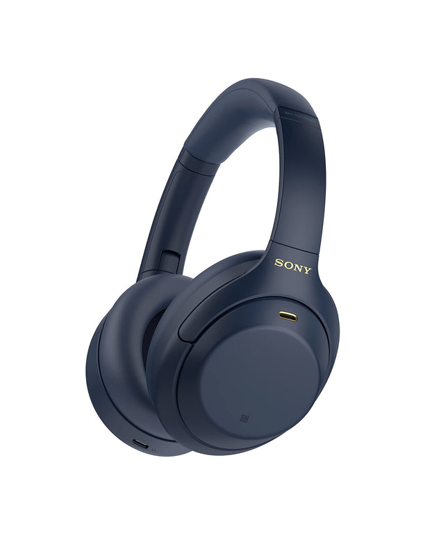 Sony WH-1000XM4 juhtmevabad Bluetooth-mürasummutavad kõrvaklapid (30-tunnine aku, puutetundlik andur, kiirlaadimine, Amazon Alexa jaoks optimeeritud, mikrofoniga peakomplekt) Kesköösinine