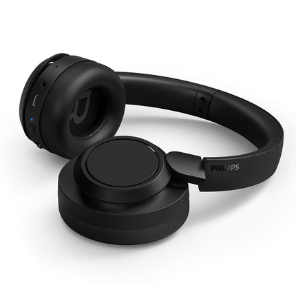 PHILIPS TAH6509BK/00 mürasummutavad kõrvapealsed juhtmevabad Bluetooth-kõrvaklapid - suurepärane kõnekvaliteet, ühildub häälassistentidega ja kuni 45 tundi muusikaesitusaega - mustad