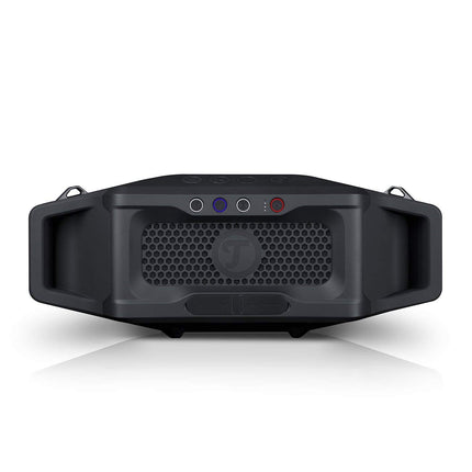 Teufel ROCKSTER Cross Portable Bluetooth Stereo Speaker Wireless Music Battery up to 16 hours Jet-proof according to IPX5 Black