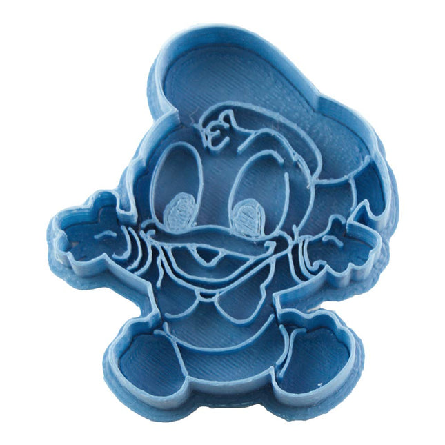 Nukulõikur Donald Duck Disney küpsisevorm joomise kujuline, sinine, 8 x 7 x 1,5 cm