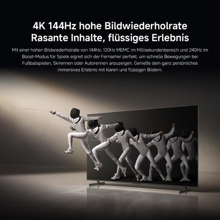 Xiaomi TV MAX 100 2025, Google TV, 100 tolli, QLED, 144Hz, nutiteler, Dolby Vision