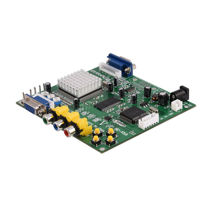 Mänguvideo väljundmuunduri kaart CGA/EGA/YUV/RGB VGA mänguvideo muunduri adapterplaat CRT LCD PDP jaoks, muundurplaat toetab igat tüüpi VGA-sid