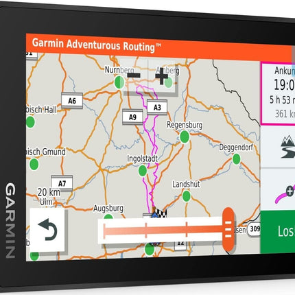 Garmin zūmo XT – waterproof motorcycle navigation system for on- and off-road use with an ultra-bright 5.5" (14 cm) HD touchscreen display and preloaded EU map. With Adventurous Routing and satellite imagery