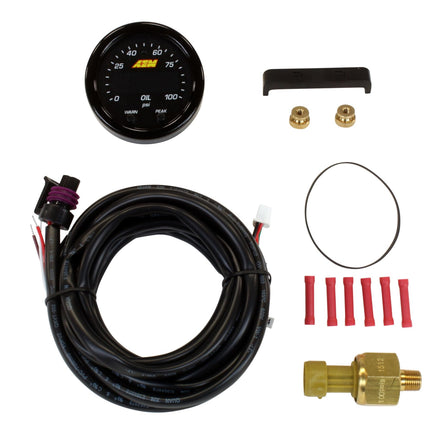 AEM 30-0301 X-seeria õli-/kütusemõhu manomeeter