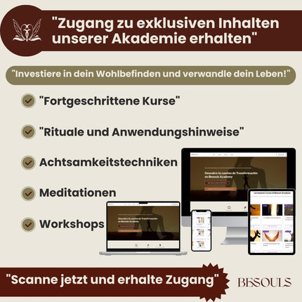 BESOULS 16 mesilasvahast küünalt 100% mesilasvahast küünlad rituaalideks meditatsiooniks vaimseks puhastamiseks väikeste parafiinivabade küünalde komplekt QR-koodiga digitaalse sisuga 10x2cm (16)