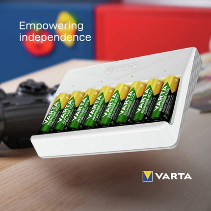 Varta universaalne laadija ümmargune akulaadija NiMH Micro (AAA), Mignon (AA) akudele