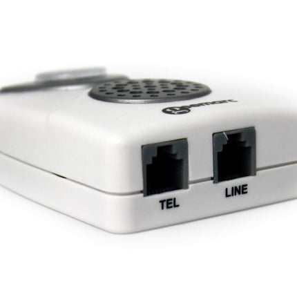Geemarc CL11Geemarc CL11 akustiline telefonikõne indikaator välklambi ja Goobay 50319 modulaarse ühenduskaabliga, telefonikaabel, RJ11 pistik (6P4C) RJ11 pistikule (6P4C), must, 10m