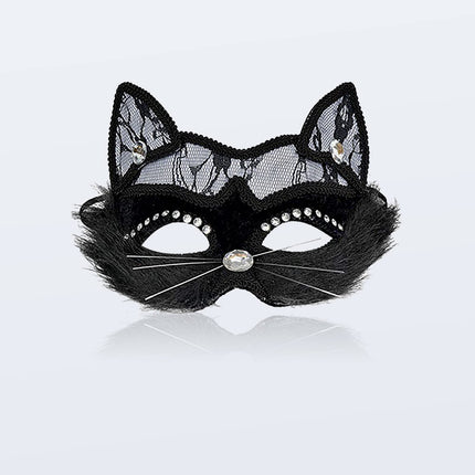 Kassimask Veneetsia mask naistele, maskiballi mask näo varjamiseks, Kassnaise kostüüm, kassimask, mask seksika naise näole, maskimänguask kostüümideks jõuludeks ja halloweeni peoks tüdrukutele