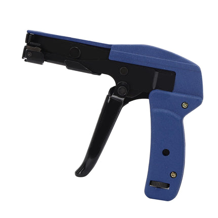 Cable tie fastening tool, cable tie gun, blue chrome vanadium alloy steel, nylon tie For tightening and cutting cable ties, fastening, tensioning,