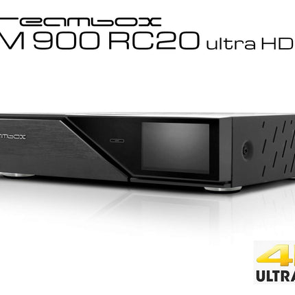 Dreambox DM900 RC20 UHD 4K 1x kahekordne DVB-S2X MS-tuuner E2 Linux PVR-valmis vastuvõtja