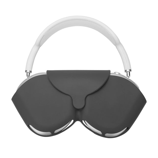 kwmobile Case compatible with Apple Airpods Max - Headphone Case made of silicone - Cover in black