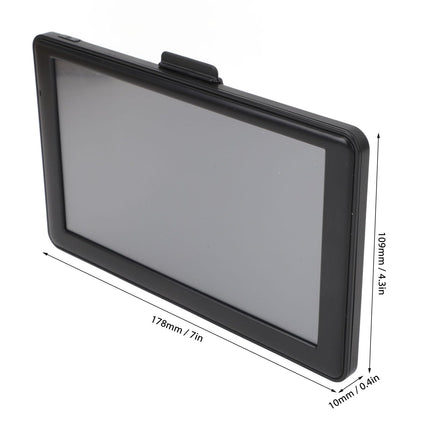 Car GPS Navigation, 7-inch HD Display, Car PND GPS Navigation, 256MB FM GPS Navigation for CE 6.0 for Vehicle, Bus, Truck (European Version)