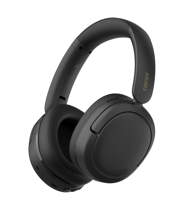 Edifier W800BT SE juhtmevabad kõrvaklapid Bluetooth 5.4 – tehisintellektiga mürasummutus kõnedele – 45-tunnine aku tööiga – kiire laadimine – AAC-koodek – kahe seadme ühendus – kokkupandav – must
